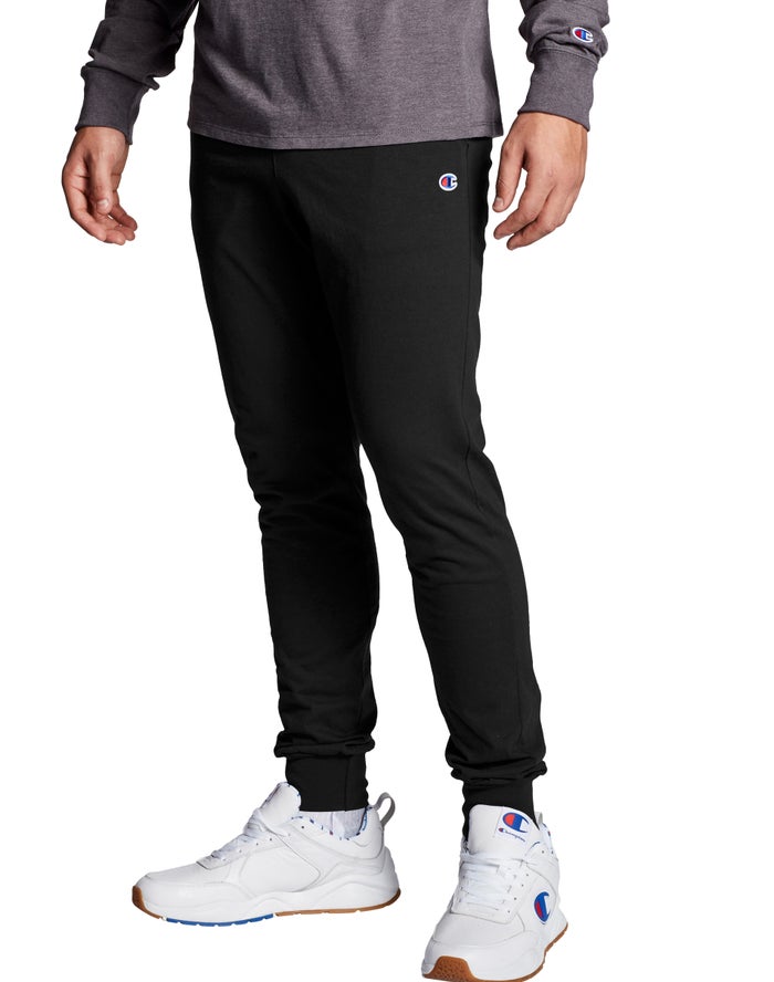 Champion Classic Jersey Erkek Joggers Siyah ( PSINRJ164 )